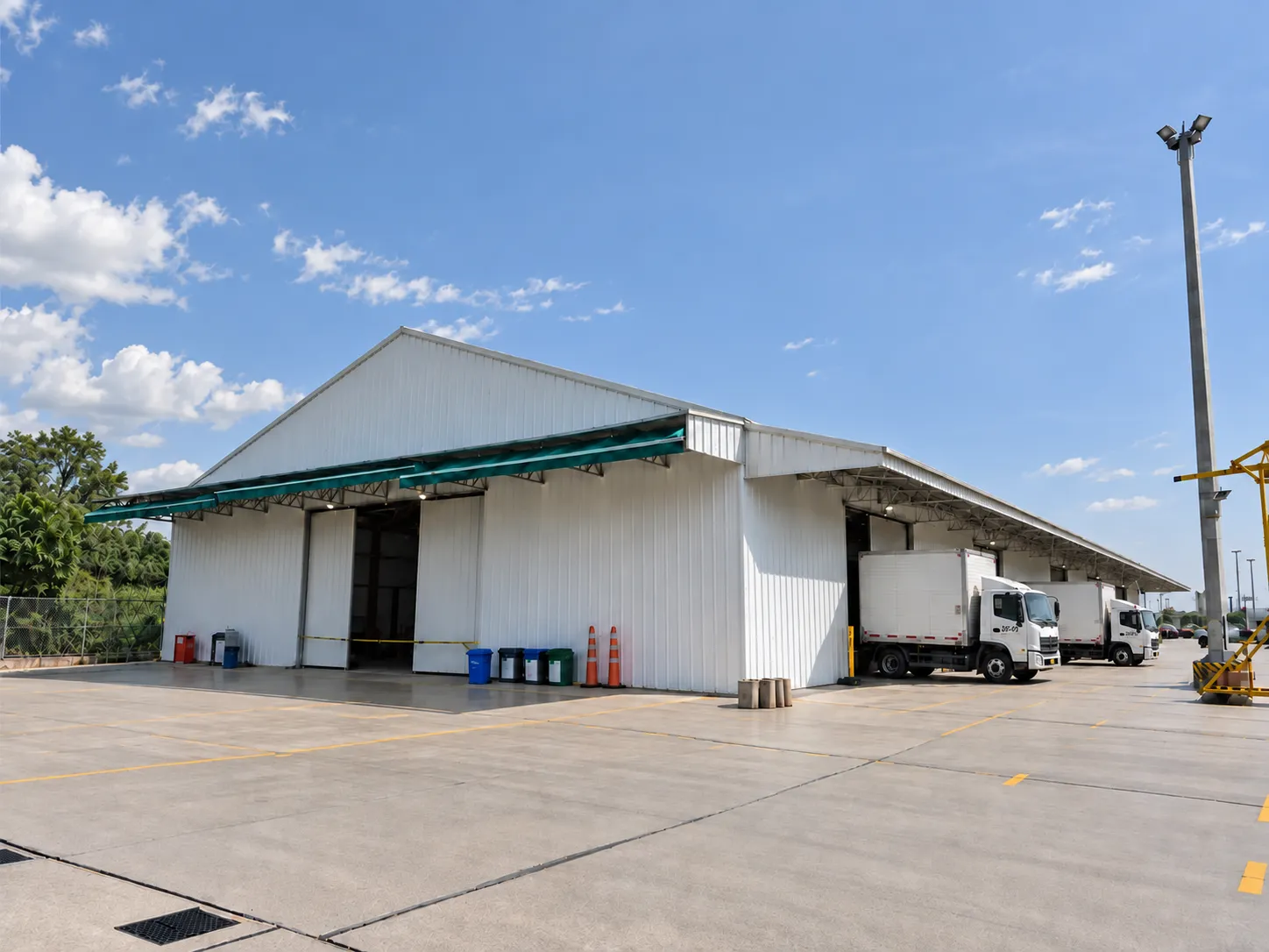 Bodega industrial para centro logístico en Puerto de Buenaventura.
